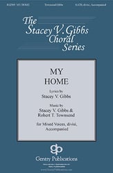 My Home SATB choral sheet music cover